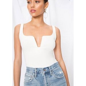 Superdown ‘Cici’ Square Neck Bodysuit